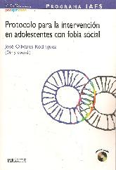 Programa IAFS Protocolo para la intervencin en adolescentes con fobia social con CD