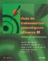 Gua de tratamientos psicolgicos eficaces III