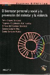 El bienestar personal y social y la prevencin del malestar y la violencia