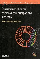 Pensamiento libre para personas con discapacidad intelectual