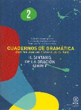 Cuadernos de Gramtica II Sintaxis de la oracin simple