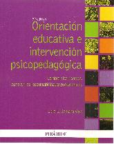 Orientacin educativa e intervencin psicopedaggica