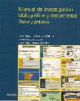 Manual de investigacin bibliogrfica y documental