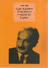 El giro lingistico: hermenutica y anlisis del lenguaje