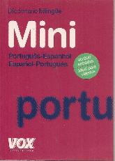 Diccionario Bilingüe Mini Português Espanhol Español Portugués