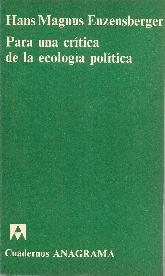 Para una crtica de la ecologa poltica