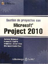 Gestión de Proyectos con Microsoft Project 2010 
