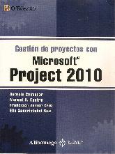 Gestin de Proyectos con Microsoft Project 2010