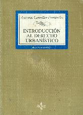 Introduccion al derecho urbanistico