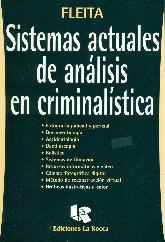 Sistemas actuales de anlisis en criminalstica