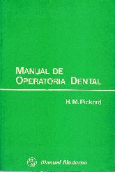 Manual de Operatoria dental