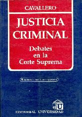 Justicia criminal