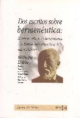 Dos escritos sobre hermeneutica
