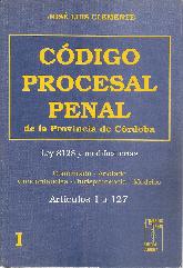 Codigo procesal penal de la provincia de Cordoba 1