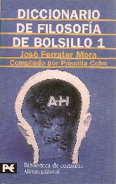 Diccionario de filosofa de bolsillo , Vol. 1. A-H