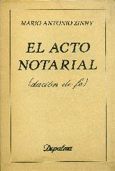 El Acta Notarial