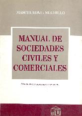 Manual de sociedades civiles y comerciales