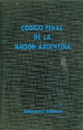Codigo penal de la Nacin  Argentina