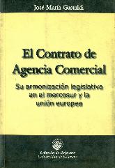 El contrato de agencia comercial