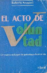 El acto de voluntad