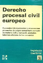 Derecho procesal civil europeo