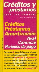 Creditos y prestamos. Guia del Usuario.