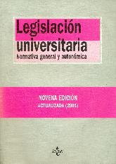 Legislacion universitaria