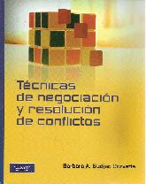 Tcnicas de negociacin y resolucin de conflictos