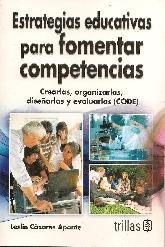 Estrategias educativas para fomentar competencias