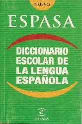 Diccionario Escolar de la Lengua Espaola