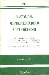 Manual del martillero publico y del corredor