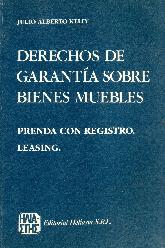 Derechos de garanta sobre bienes muebles