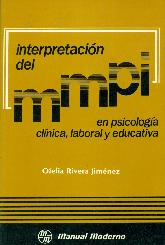 Interpretacion del MMPI en psicologia clinica, laboral y educativa