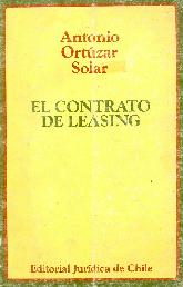 El contrato de Leasing