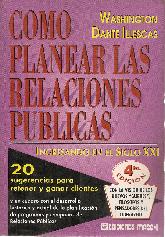 Como planear las relaciones pblicas