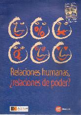 Relaciones humanas,  Relaciones de poder?