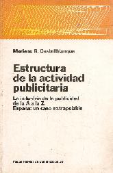 Estructura de la actividad publicitaria