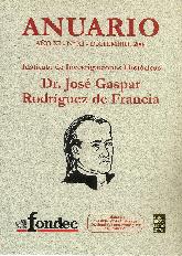 Anuario Dr. José Gaspar Rodríguez de Francia