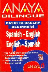 Anaya Bilingue Spanish English English Spanish