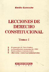 Lecciones de Derecho Constitucional Tomo I