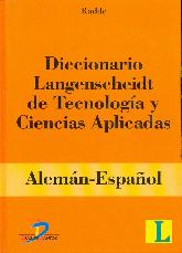 Diccionario Langenscheidt de tecnologia y ciencias aplicadas Aleman - Espaol 