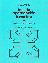 TAT Test de Apercepcion Tematica. Manual para la Aplicacion.