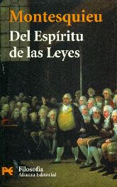 Del espritu de las leyes