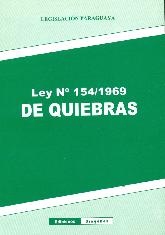 Ley 154/1969 De Quiebras 