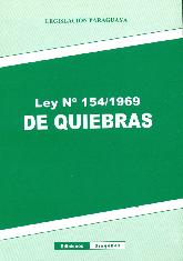 Ley 154/1969 De Quiebras