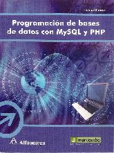 Programacin de bases de datos con MySQL y PHP