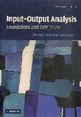 Input-Output Analysis Foundations and extensions