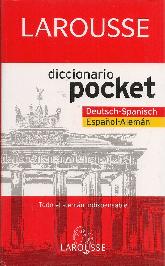 Larousse Diccionario Pocket Deutsch-Spanisch Español-Alemán