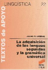 Adquisicin de las lenguas segundas y la gramtica universal