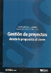 Gestin de proyectos desde la propuesta al cierre